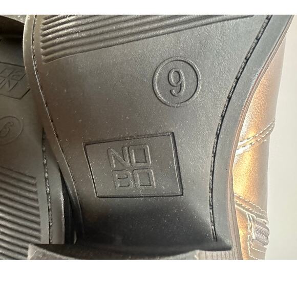 No Boundaries Women's Western Memory Foam Ankle Boots Silver Size 9 Bold Style - Picture 8 of 9